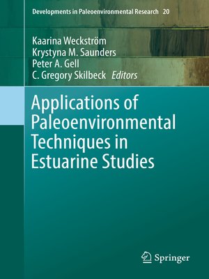 cover image of Applications of Paleoenvironmental Techniques in Estuarine Studies